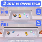 Tub Topper® Bathtub Splash Guard & Bath Shelf - Image 3