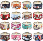 16Pack Christmas Scented Candles Gift- Aromatherapy Candle-Soy Wax-Long Lasting - Image 9