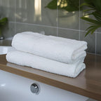 Commercial Bulk Pack of 12 Bath Towels – 100% Cotton Terry 24" x 48" – Ideal - Image 4