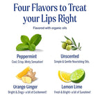Dr. Bronner's - Organic Lip Balm Variety Peppermint, Lemon Lime) - Made - Image 3