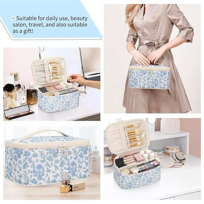 OCHEAL Makeup Bag Portable Cosmetic Bag - Image 6