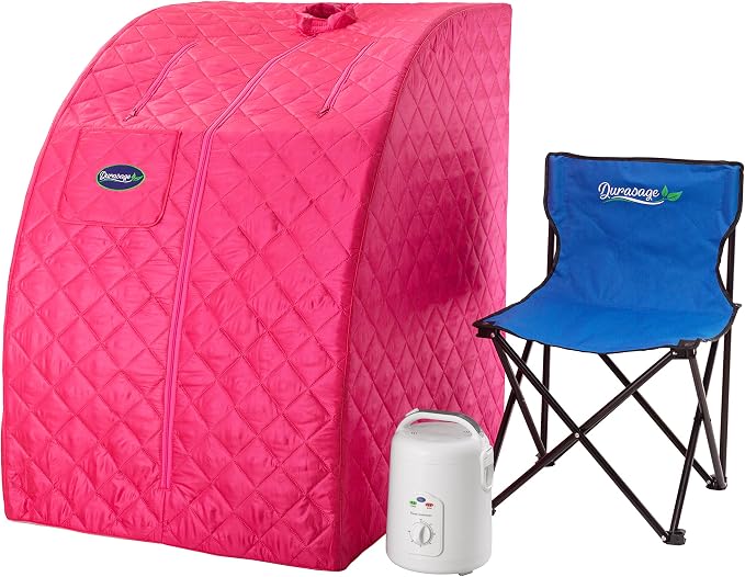 Durasage Portable Steam Sauna for Home Use – Foldable Full Body Personal Spa by Durasage