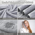 SmoothNovelty 16 Pack Microfiber Bath Towels Bulk 27'' x 60'' Oversized Size - Image 3