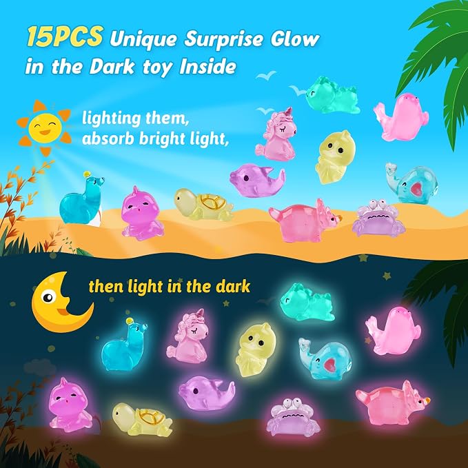 Bath Bombs for Kids with Surprise Inside, 15-Piece Surprise Bath Bombs for Kids - Image 5