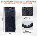 Happy Sol Sauna Blanket Towel Insert - Image 4