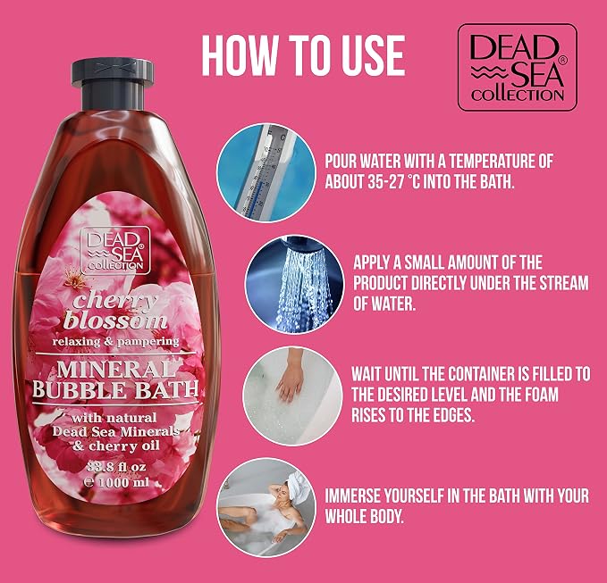 Dead Sea Collection Bubble Bath - Image 5