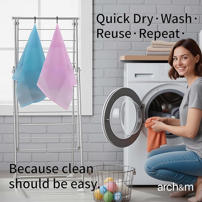 ARCH&M Exfoliating Washcloth Body Scrubber - Image 4
