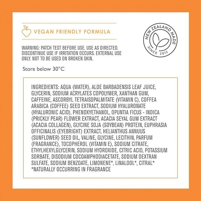 By Nature Vitamin C + Caffeine + Hydrating Under Eye Mask Patches - Image 2