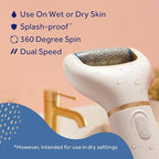 Amopé Pedi Perfect Electric Callus Remover Foot File w/ Diamond Crystals - Image 4