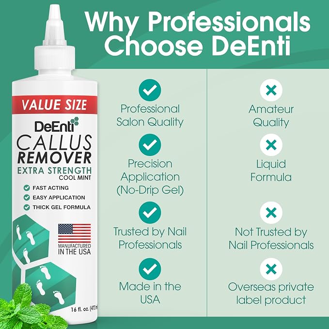 DeEnti Callus Remover for Feet, Extra Strength Foot Callus Remover Gel - Image 6