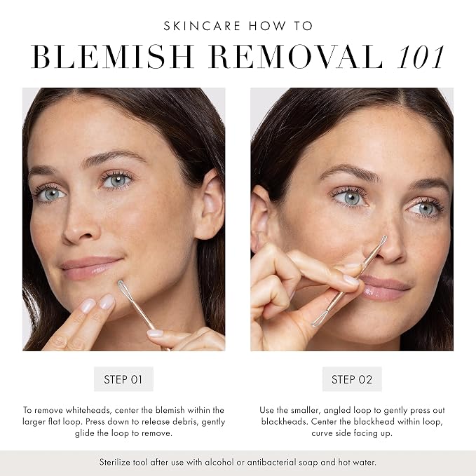 Tweezerman Rose Gold No Slip Skin Care Tool - Image 4