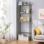 AmazerBath Bamboo Over The Toilet Storage Shelf, 3-Tier Over Toilet Bathroom - Image 6