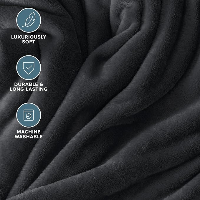 Bare Home Fleece Blanket - Image 6