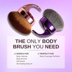 Body Makeup Brush – Extra Large Kabuki Applicator - Image 4