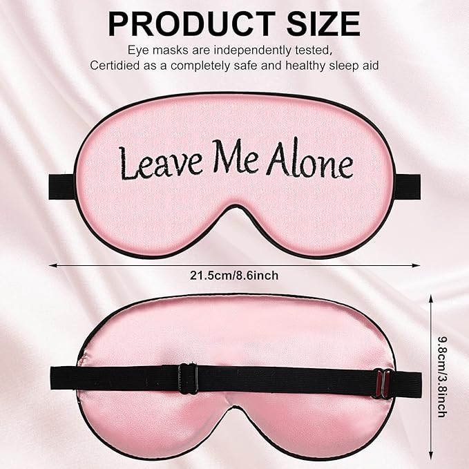 8 Pieces Funny Sleep Mask Silk Eye Mask - Image 2