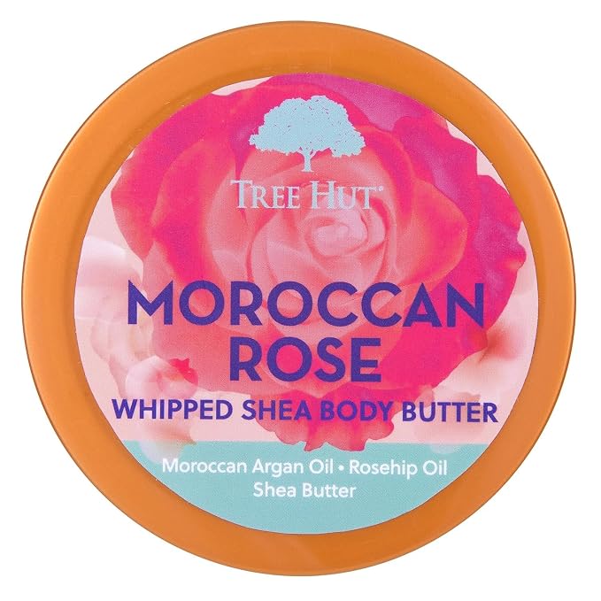 Tree Hut Moroccan Rose Whipped Shea Body Butter, Hydrating & Nourishing Body - Image 2