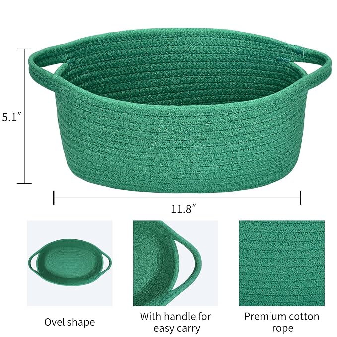 ABenkle Small Basket with Handles - Image 2