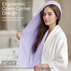 ROLSHOL 2 Pack Microfiber Hair Towel Wrap - Image 2
