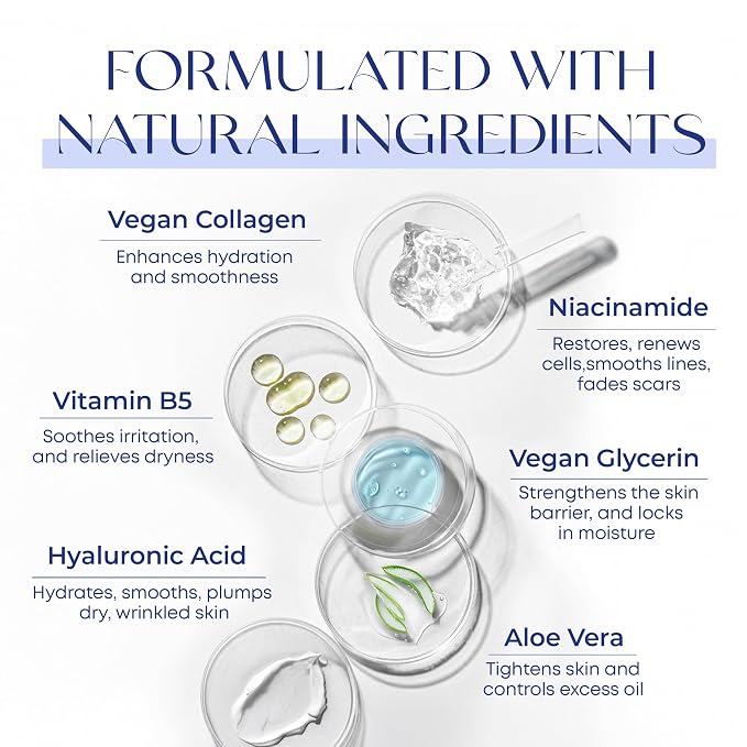 Skin 2.0 Hyaluronic Acid & Collagen Face Serum - Image 4