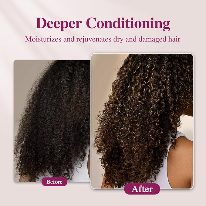 Heat Cap for Deep Conditioning: 10-Level Heats Up Quickly 3 Time Settings Hair - Image 2