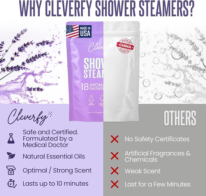 Cleverfy Shower Steamers Aromatherapy - Image 6