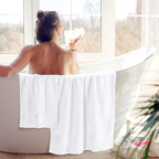 BOUTIQUO 6 Pack Cotton Towel Set, Contains 2 Bath Towels 28x55 inch, 2 Hand - Image 4