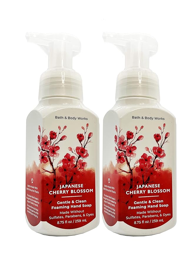 Bath & Body Works, Gentle Foaming Hand Soap. Japanese Cherry Blossom - Image 2