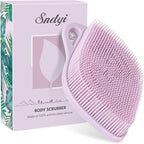 Sndyi Silicone Body Scrubber, Gentle Exfoliating Body Scrubber by Sndyi