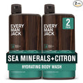 Every Man Jack Nourishing Sea Minerals + Citron Mens Body Wash by EveryManJack