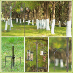 Bird Feeder Station with Suet Cage & Water Bowl Fruit Hook- Adjustable Pole - Image 5
