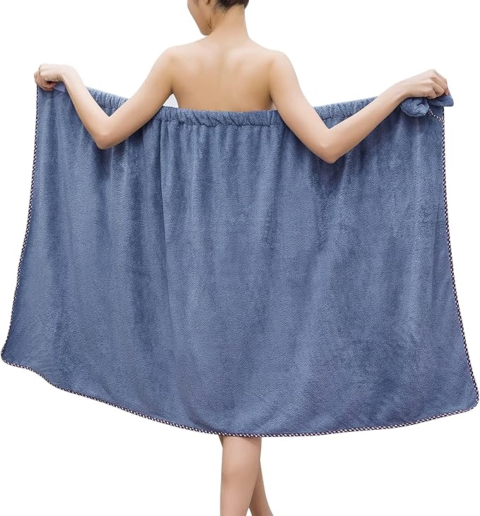 GOSCHE Towel Wrap for Women, Adjustable Shower Wrap Towel by GOSCHE