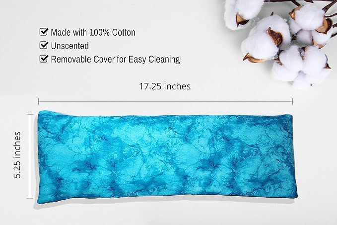 Microwavable Corn Filled Heating Pad and Cold Pack/Washable 100% Cotton Cover - Image 2