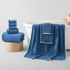 REDKISS 8-Piece Soft Bath Towel Sets, Extra Large 2 Bath Sheet, 2 Hand Towel - Image 2