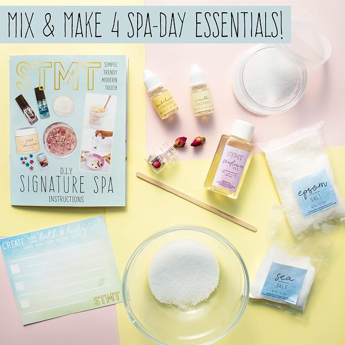 STMT DIY Signature Spa Set by Horizon Group USA, Mix & Make Your Own Spa - Image 3