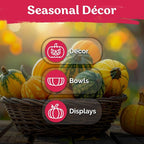 KVITER 50 Small Gourd Seeds Mix – Ornamental Fall Decor Gourds, Non GMO & - Image 6