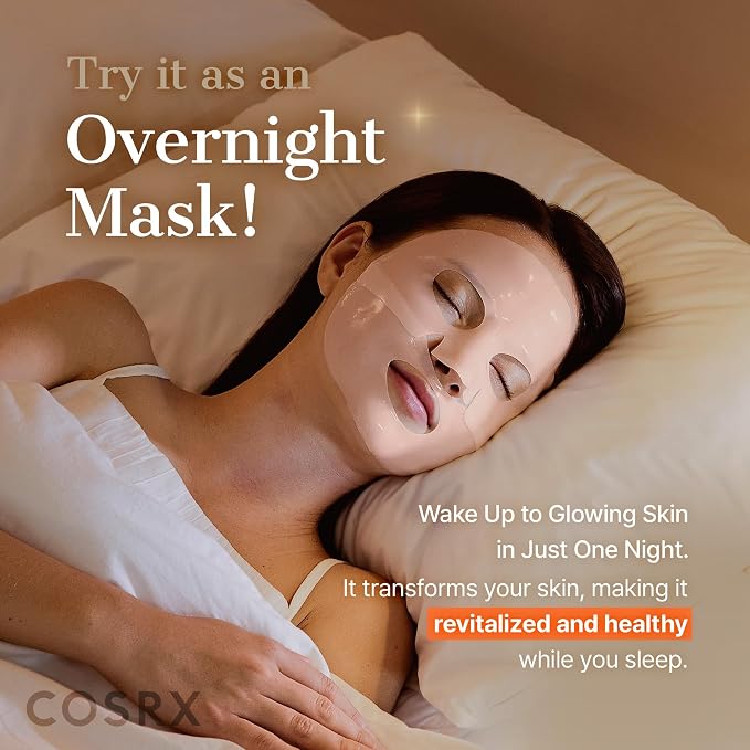 COSRX 5 PDRN Hyaluronic Acid Vital Hydrating Hydrogel Mask, Overnight Hydrogel - Image 7