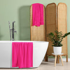 Belizzi Home Cotton 2 Pack Oversized Bath Towel Set 28x55 inches, Large Bath - Image 4