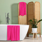 BELZZI Home Ultra Soft 4 Pack Oversized Bath Towel Set 27x54, Cotton Compact - Image 5