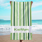 JML Custom Beach Towel with Name, Personalized Microfiber Beach Towel with Name by JML