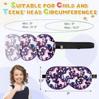 Silk Kids Sleep Mask: 100% Mulberry Silk Eye Mask, Sleeping Masks - Image 6