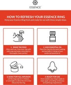Essence Wearable Aromatherapy Nasal Diffuser – Grapefruit Essential Oil Nose - Image 5