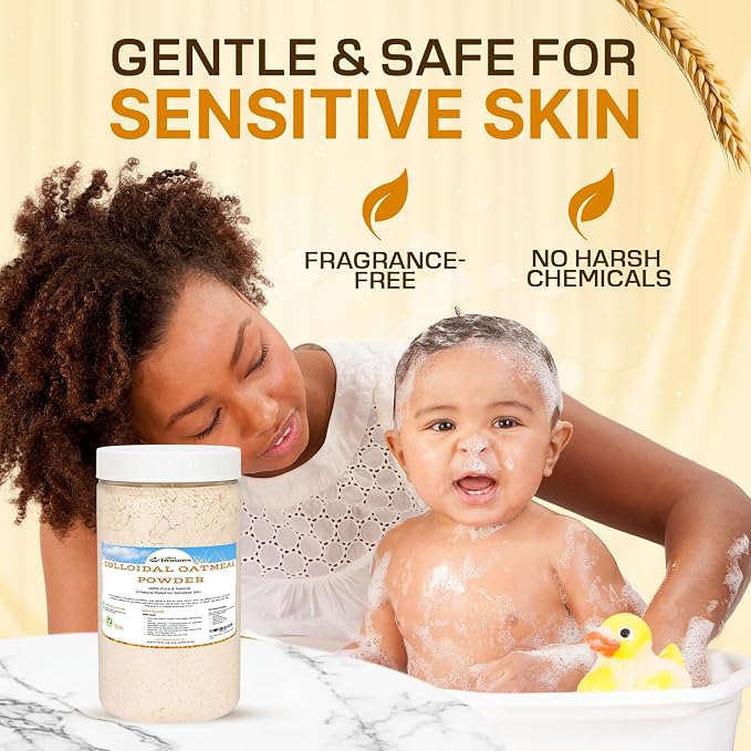 Dirty Treasures Colloidal Oatmeal Bath | Eczema & Itchy Skin Relief | Baby-Safe - Image 3