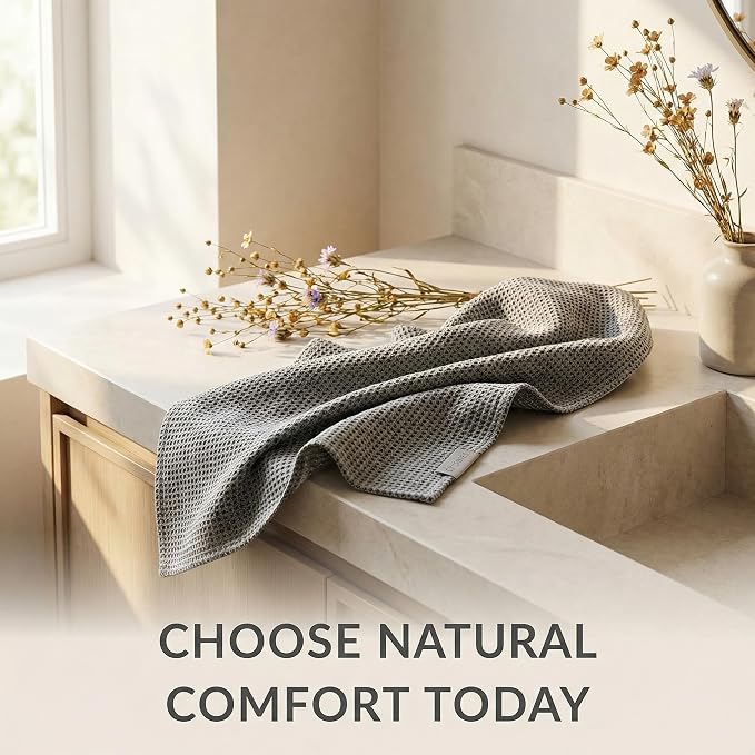 100% European Linen Hand Towels - Image 9