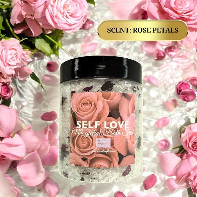 Self Love Bath Salts – Dead Sea Salt Bath Soak - Image 5