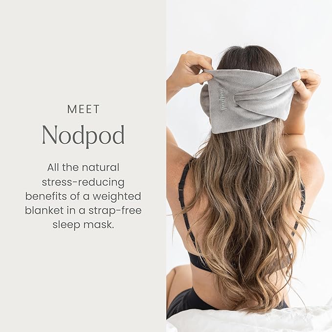 Nodpod Gentle Pressure Sleep Mask | Patented Light Blocking Design - Image 2