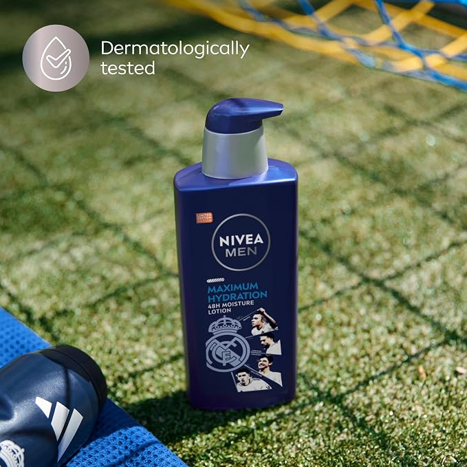 NIVEA MEN Real Madrid Limited Edition Design Maximum Hydration 48-Hour Moisture - Image 7