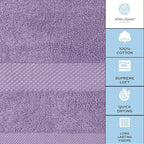 White Classic Luxury Soft Bath Sheet Towels - Image 6