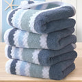 Waffle Hand Towels, Striped Hand Towel, Durable Towel by VOOVAMOVAS