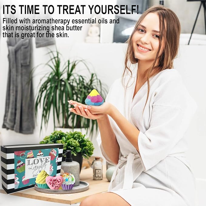 Bath Bombs Gift Set – Mothers Day Gift - Image 6