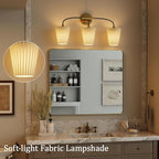 Bathroom Light Fixtures Over Mirror, 3 Light Vanity Light - Image 3